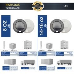 Double Beyaz Karton Bardak ( Baskısız ) 8 oz - Beyaz - 1.000 adet