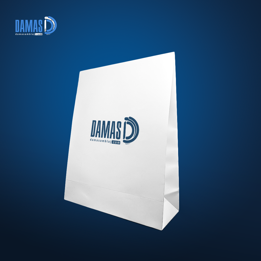 white envelope gift paper bag