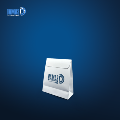 white envelope gift paper bag