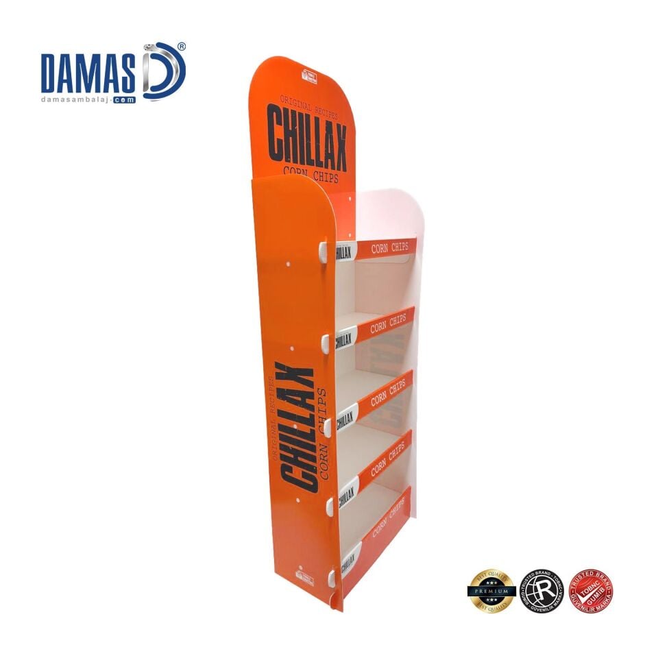 PP Oluklu Standlar 51x33x175 cm - 300 adet