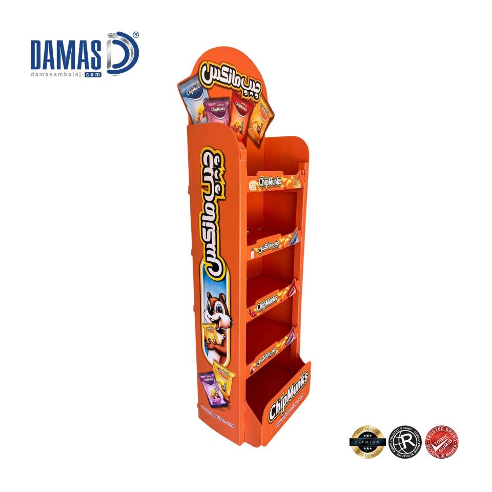PP Oluklu Standlar 51x38x189 cm - 300 adet