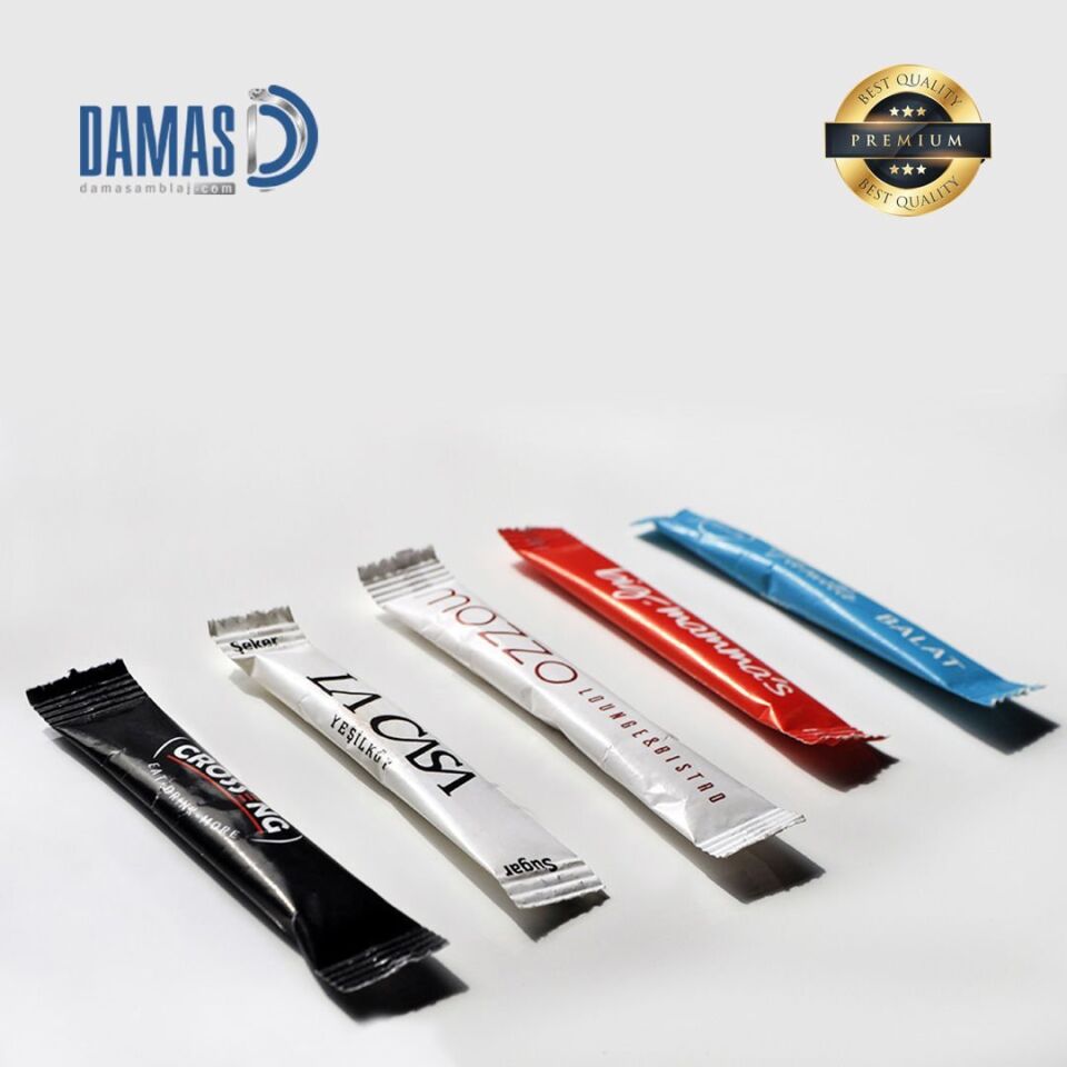 Stick Şeker Beyaz 4 gr (Baskılı) 40.000 adet - Kayıtlı müşteriyim - Tekrarlayan sipariş
