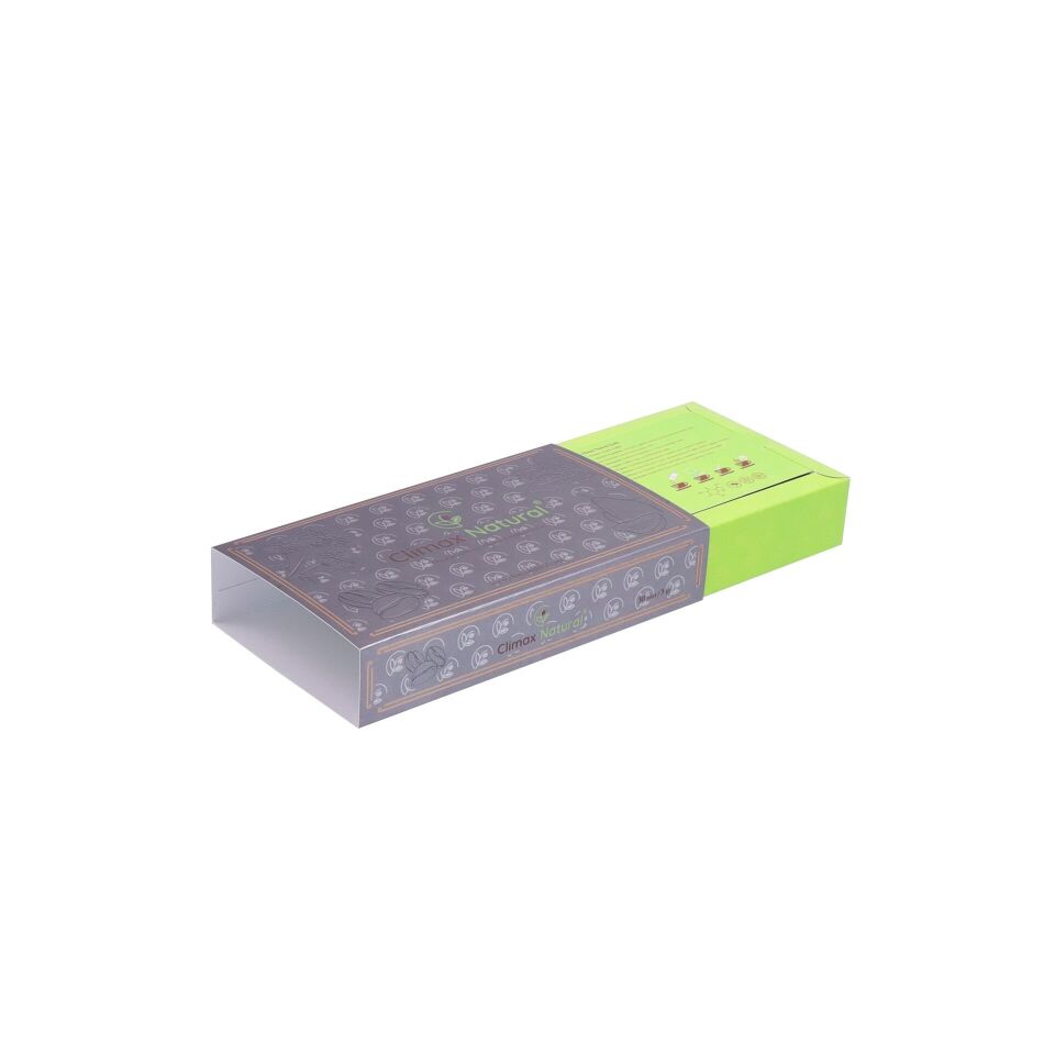 Karton Çekmeceli Kutular ( L ) 10.000 adet - 34x8,4x4,5 cm  - Parlak Selefon