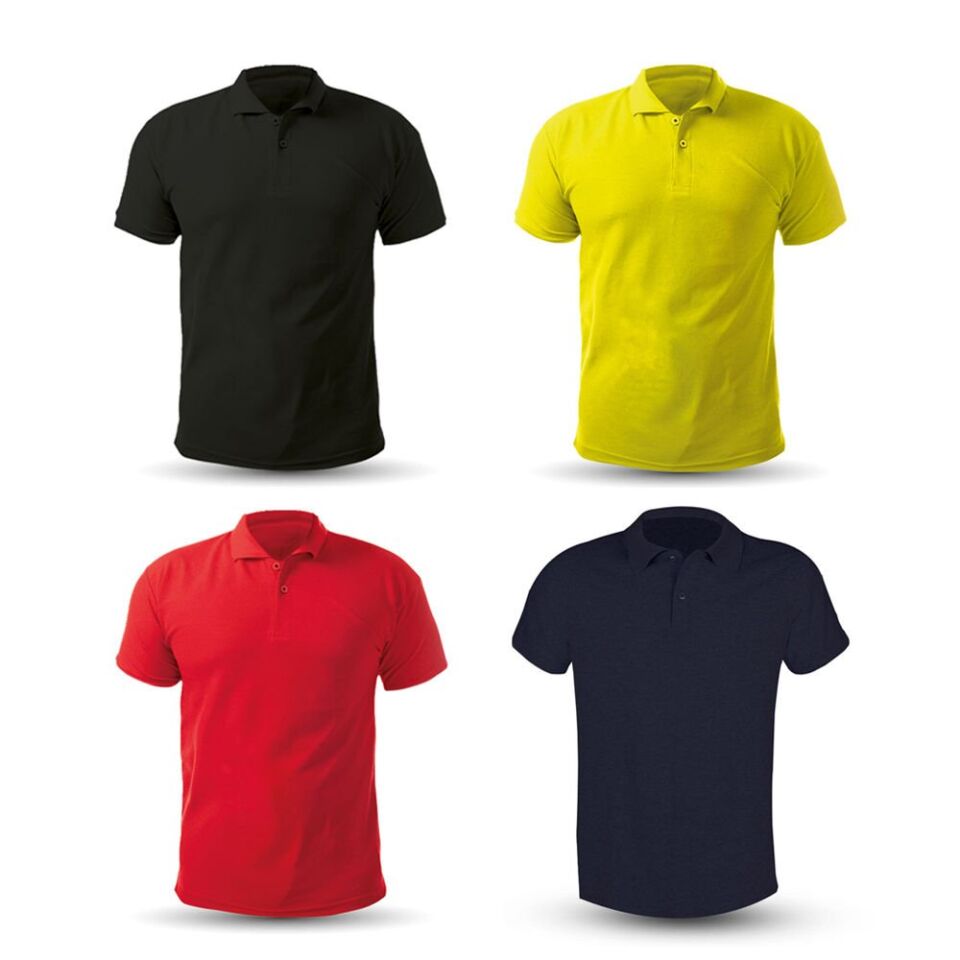 Açelya Polo Yaka T-Shirt (ÖZEL BASKI) 2XL - Yok - 25 adet - 20 x 28 cm Sırt Baskı