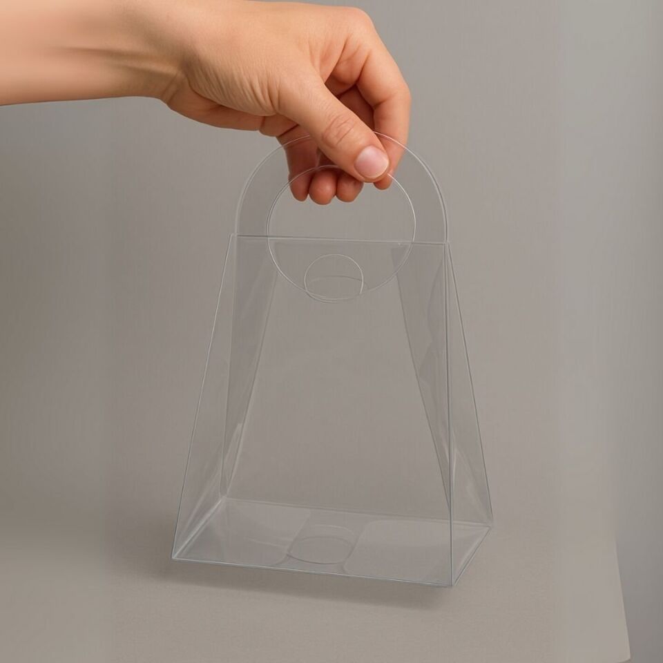 Şeffaf Asetat Çanta 250 Adet - 11 x 16 x 5 cm