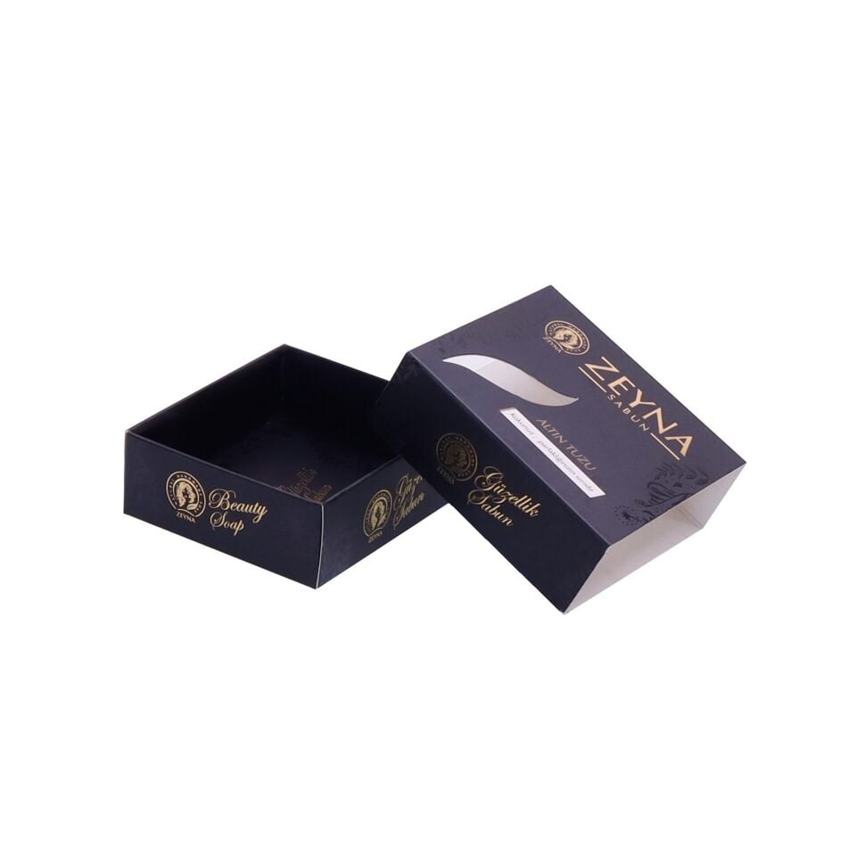 Karton Çekmeceli Kutular ( S ) 5.000 adet - 8,2x7,2x2,8 cm - Mat Selefon
