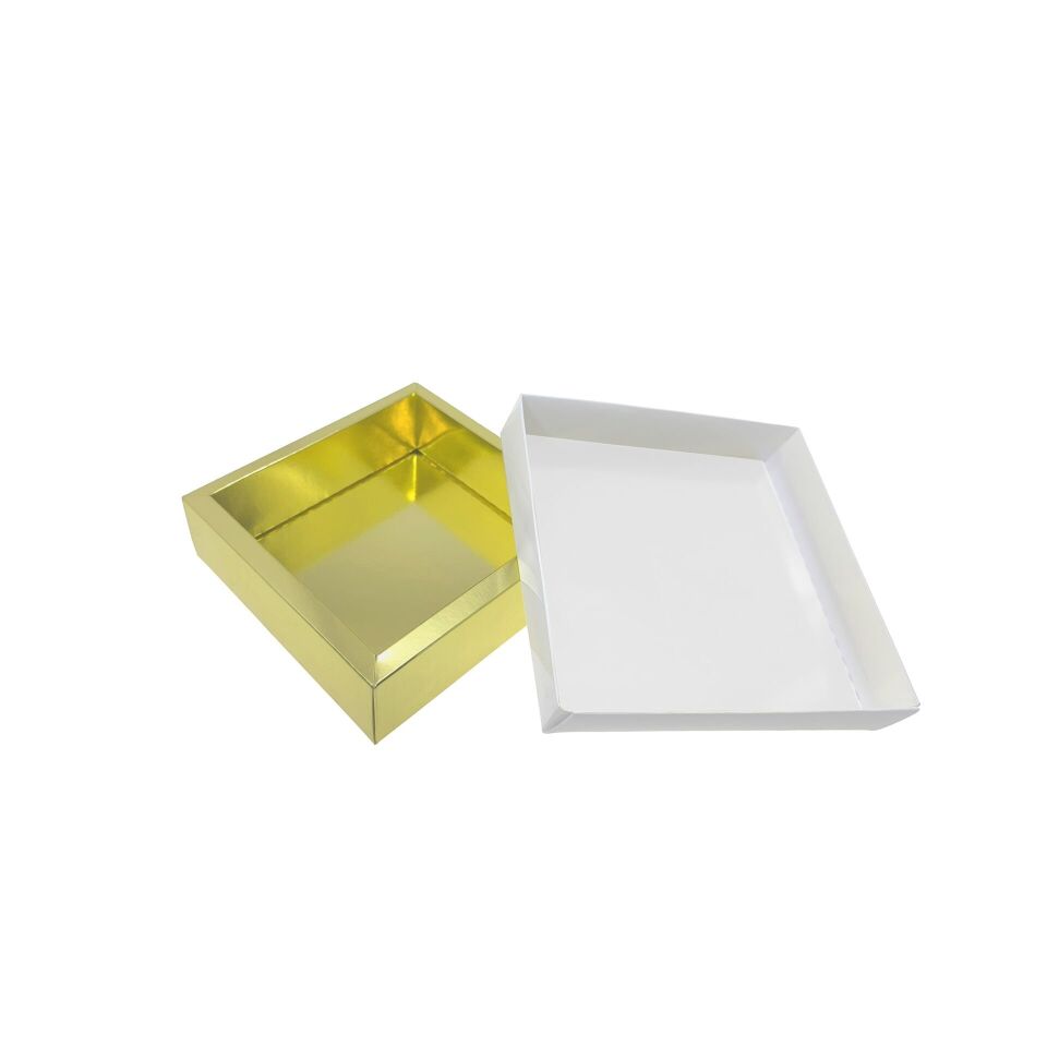 Karton Kutu KK03 (Kutu Kapak) 3.000 adet - 23,7x22,5x5 cm - Parlak Selefon