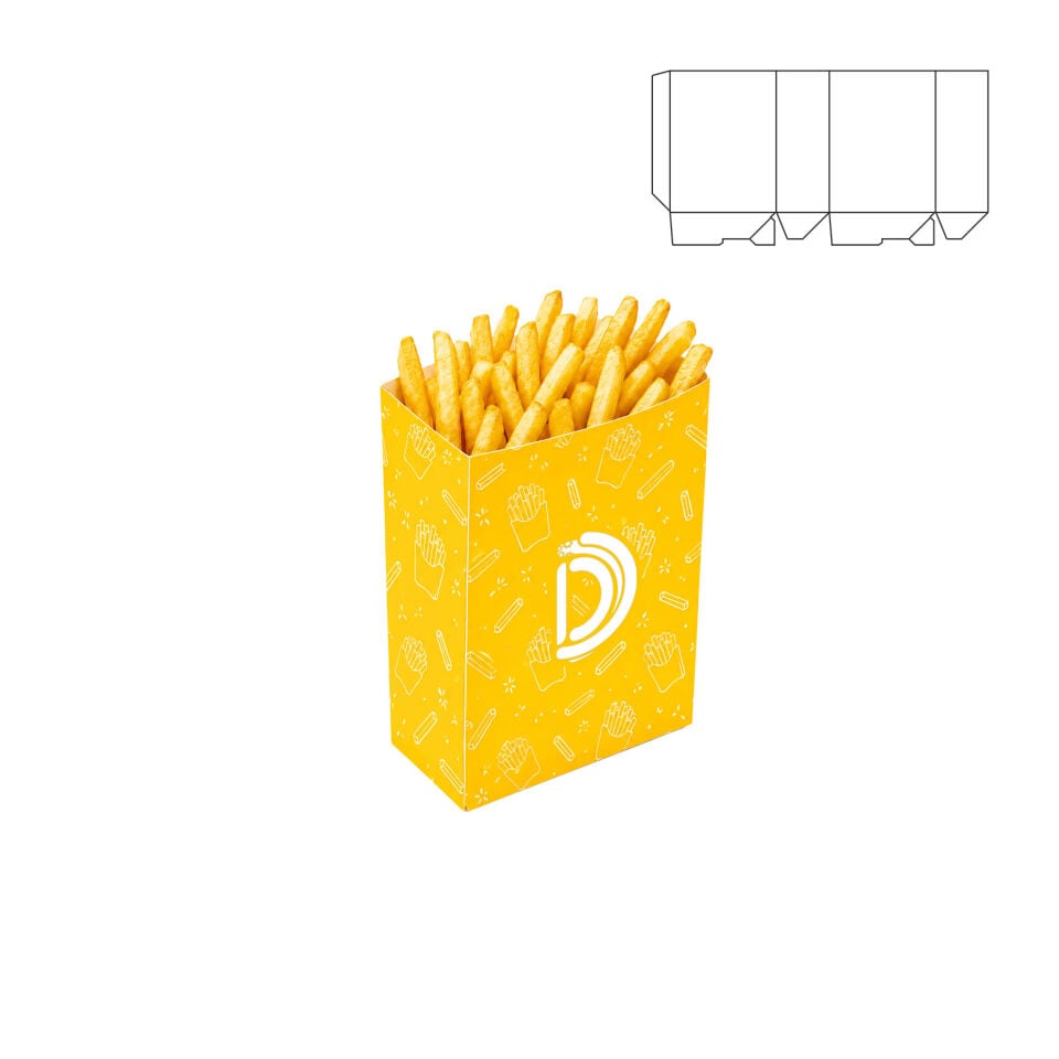 Patates Kutusu Düz Model