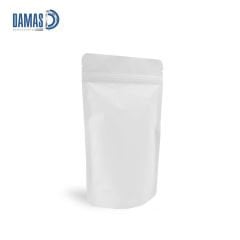 Mat Siyah - Beyaz - Gold Alüminyum Kilitli Doypack ( Baskısız )