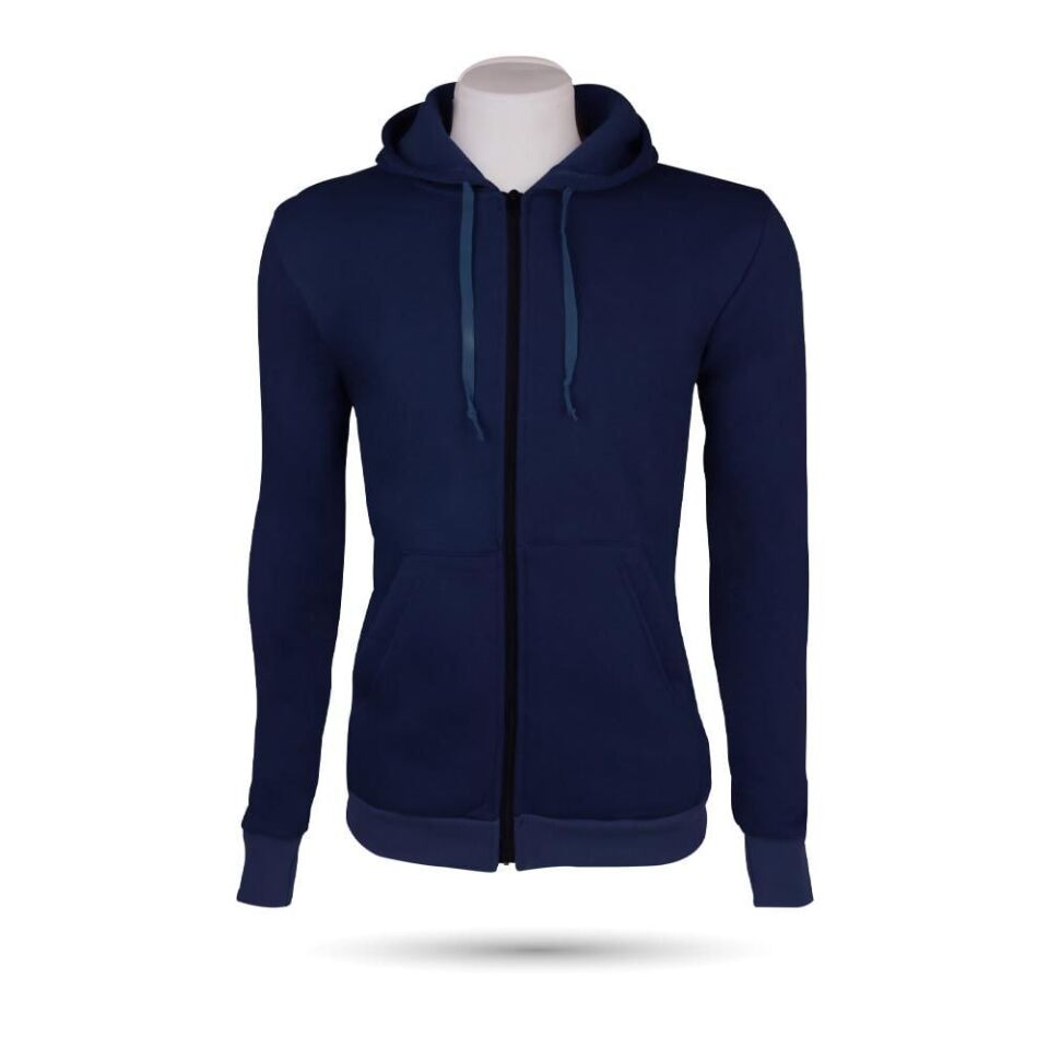 Artos Kanguru Cepli Fermuarlı Sweatshirt ( ÖZEL ÜRETİM ) L - Tek Panel Renkli ( DTF ) - 25 adet - 20 x 28 cm Sırt Baskı