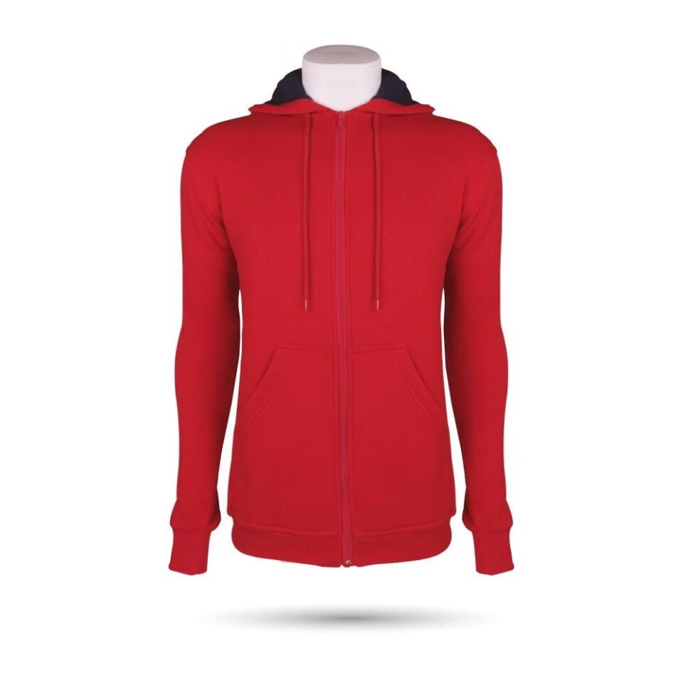 Artos Kanguru Cepli Fermuarlı Sweatshirt ( ÖZEL ÜRETİM ) XL - Tek Panel Renkli ( DTF ) - 25 adet - 20 x 28 cm Sırt Baskı