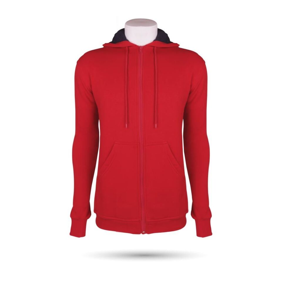 Artos Kanguru Cepli Fermuarlı Sweatshirt ( ÖZEL ÜRETİM ) M - Tek Panel Renkli ( DTF ) - 25 adet - 20 x 28 cm Sırt Baskı