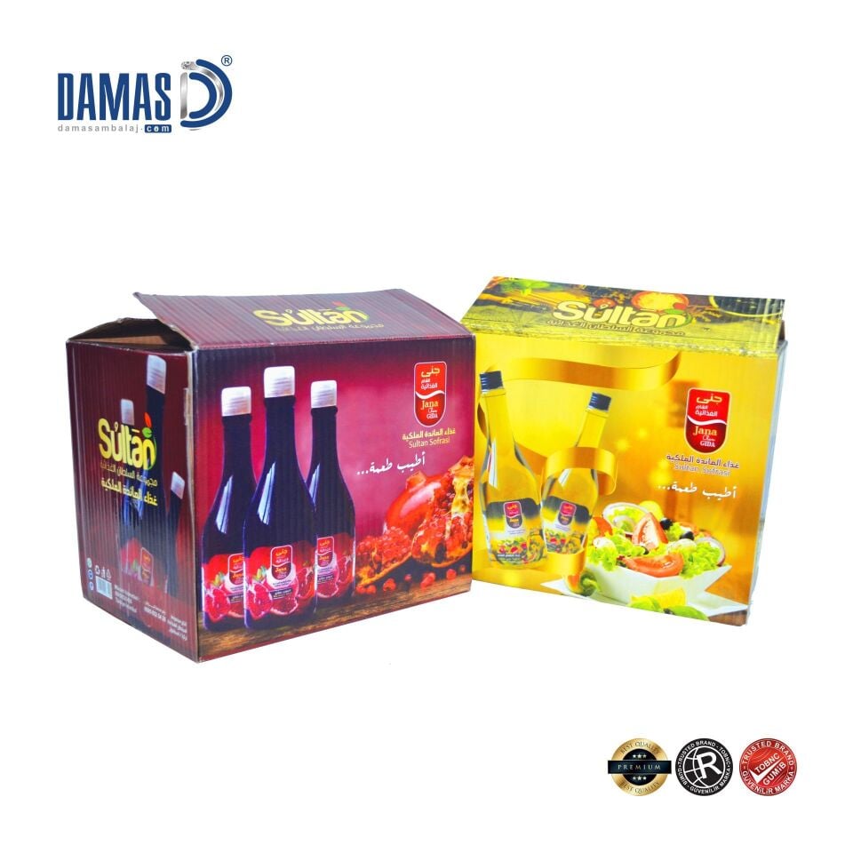 Oluklu Mukavva Ofset Baskı ( 5 Katlı ) 2.000 adet - 41x29,2x34,5 cm