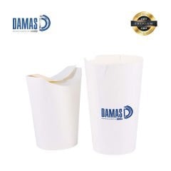 علب للوجبات الجاهزة كرتون ابيض (مطبوع / غير مطبوع)