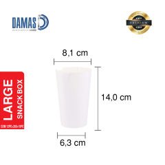 علب للوجبات الجاهزة كرتون ابيض (مطبوع / غير مطبوع)