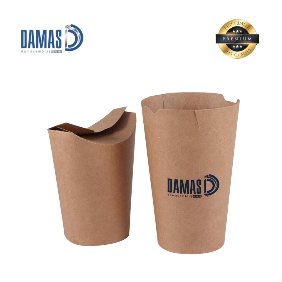 Snack Cups Cardboard Brown (Printed / Unprinted)