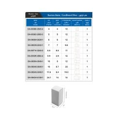 Karton Kutu KK01 (Katlamalı Dip Kilit)