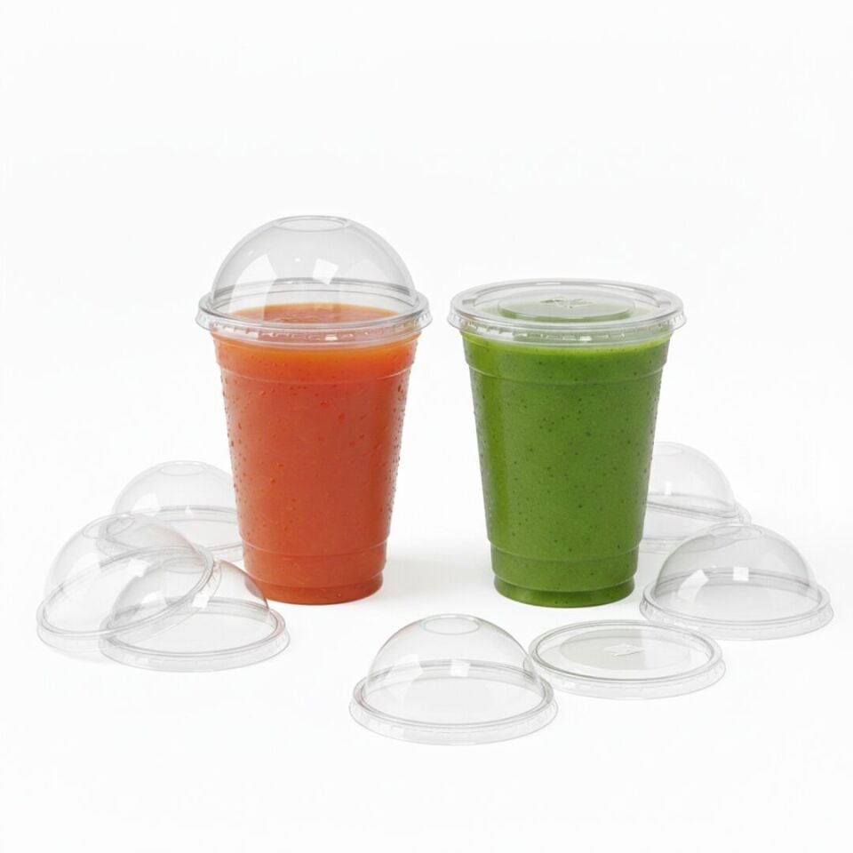 Şeffaf Plastik Bardak Pet Baskısız ( Kaliteli )