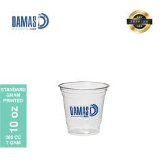 Şeffaf Plastik Bardak Pet Baskılı ( Normal )