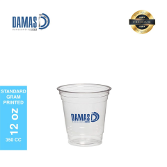 Şeffaf Plastik Bardak Pet Baskılı ( Normal )