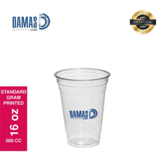 Şeffaf Plastik Bardak Pet Baskılı ( Normal )