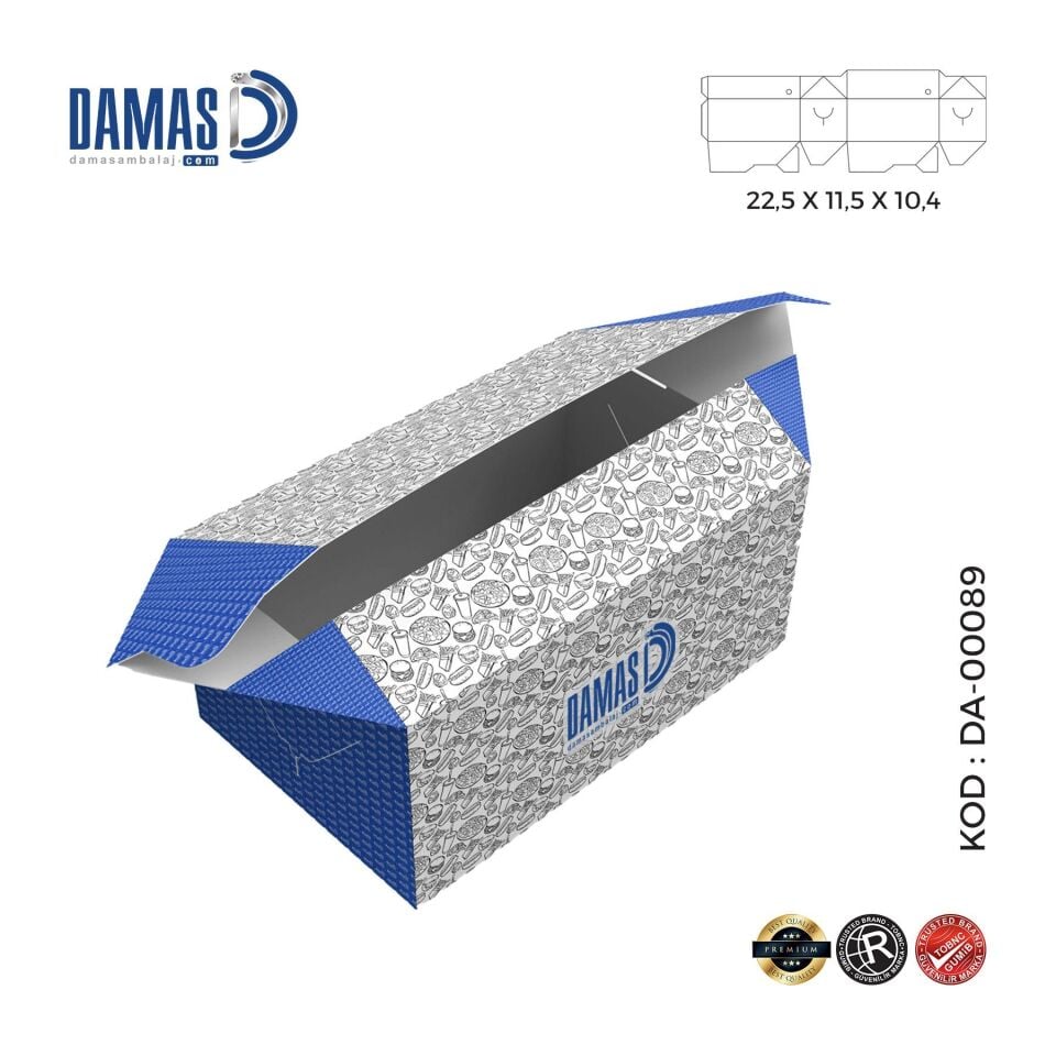 Tavuk Kutusu 5.000 adet - 17,8x10,8x7 cm