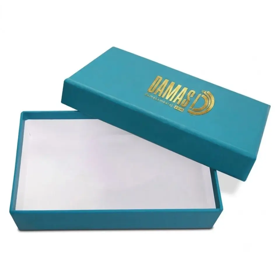 premium rigid box lids with foil stamping,