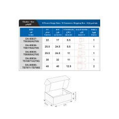 E-Commerce Cargo Boxes Short Lock (Special Production)