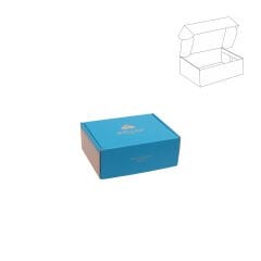 E-Ticaret Kargo Kutuları EKK-002 Çift Yön Baskılı (LAKLI) - 10.000 adet - 25.5x24.5x11cm
