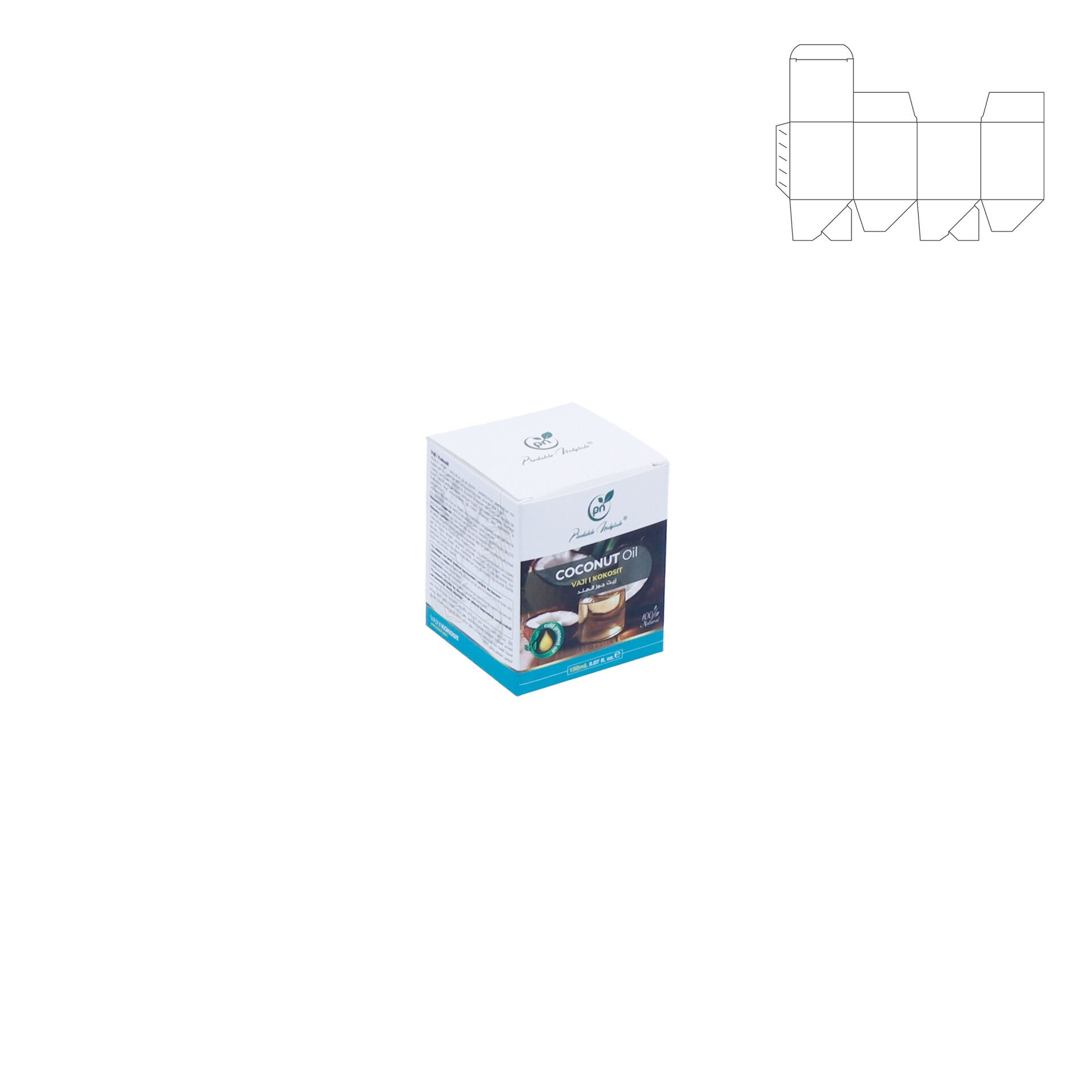 Kozmetik Kutusu YKK01 (Dip Yapıştırmalı Kilit)