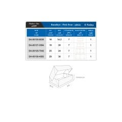 Karton Kurabiye Kutusu DMSKK-01