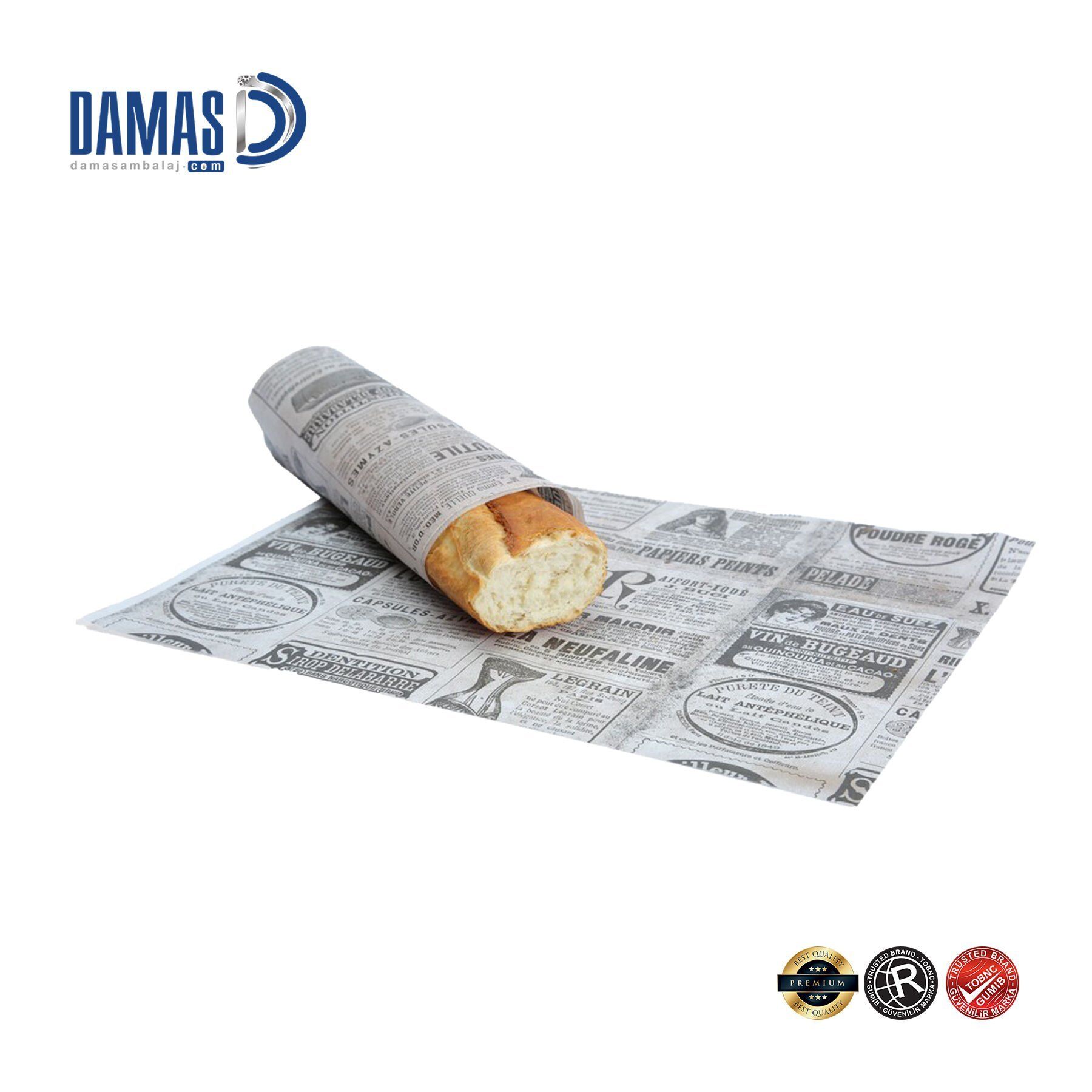 Ambalaj Kağıdı Beyaz Yağlı - 30x40 cm - Tek Renk - 500 kg