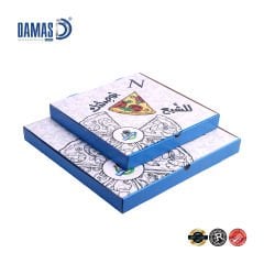 علبة بيتزا (طباعة أوفست خاصة)