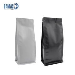 Mat Renkli Metalize Flat Bottom  ( Baskısız )