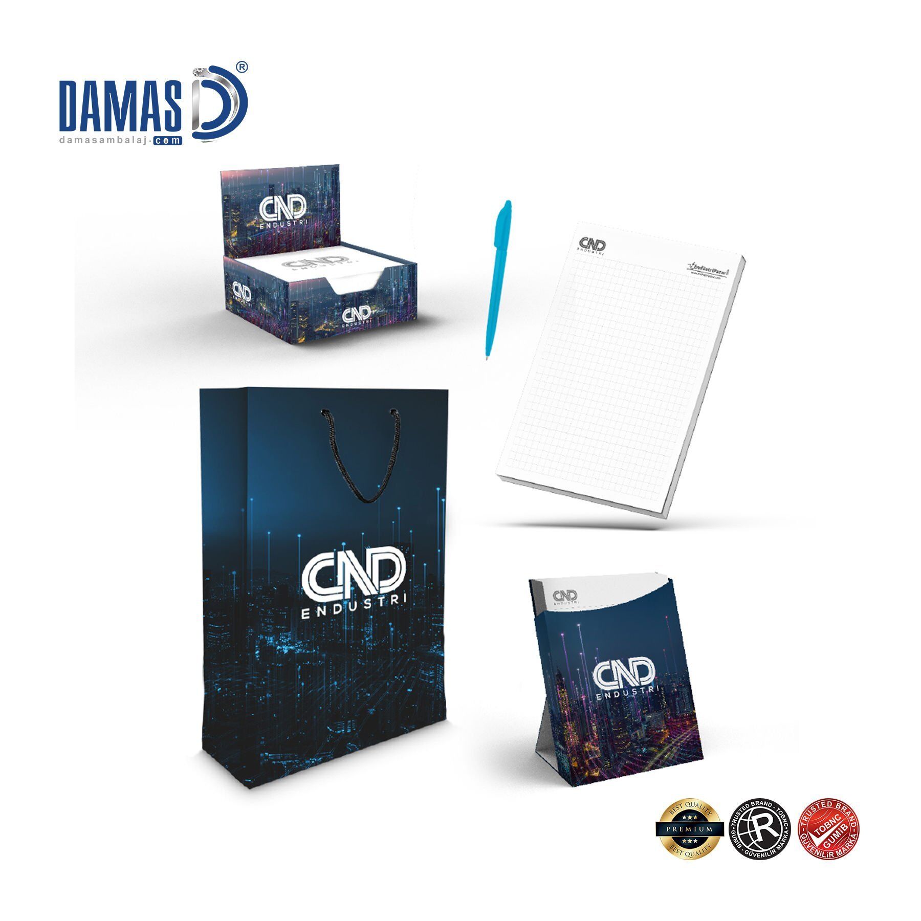 Logo Baskılı 5'lı Kurumsal Hediye Seti