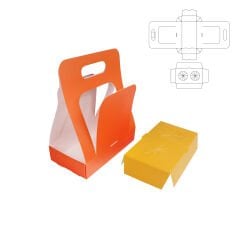 حامل أكواب كرتون مطبوع – BTC 202502