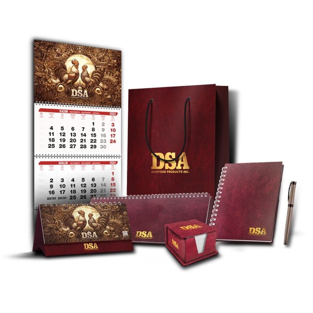 Kurumsal Kimlik Ürünleri Süper Eko 6'li Set