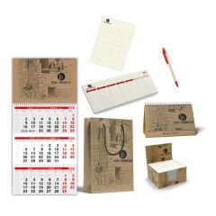 Kurumsal Kimlik Ürünleri Süper Eko 6'li Set