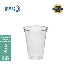 Şeffaf Plastik Bardak PET Baskısız (Normal)