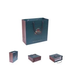 İpli Karton Çanta Baskılı ( M-D4564 )