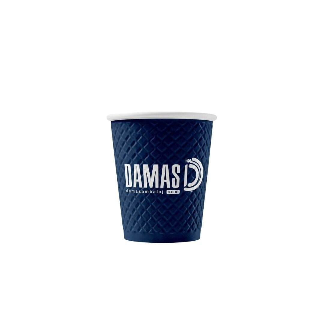 Kabartmalı Karton Bardak 3.000 adet - 12 oz