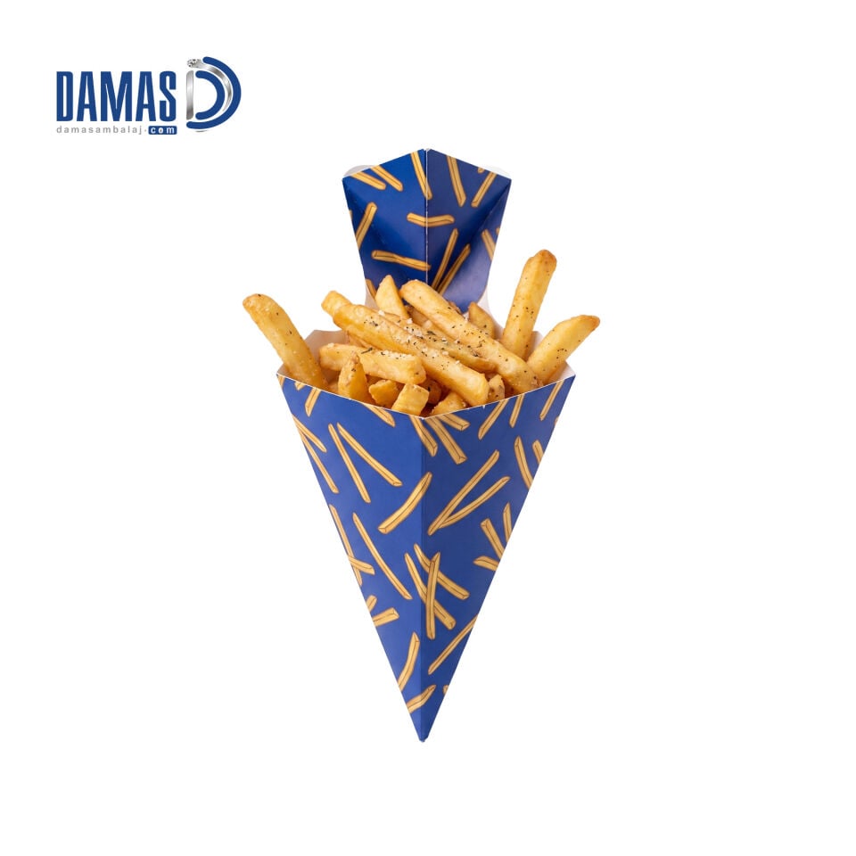 Patates Kutusu Özel Tasarım 8x8x30,5 cm  - 50.000 adet