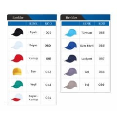 Pomelo Sandwıch Siper Cotton Şapka (ÖZEL BASKI)