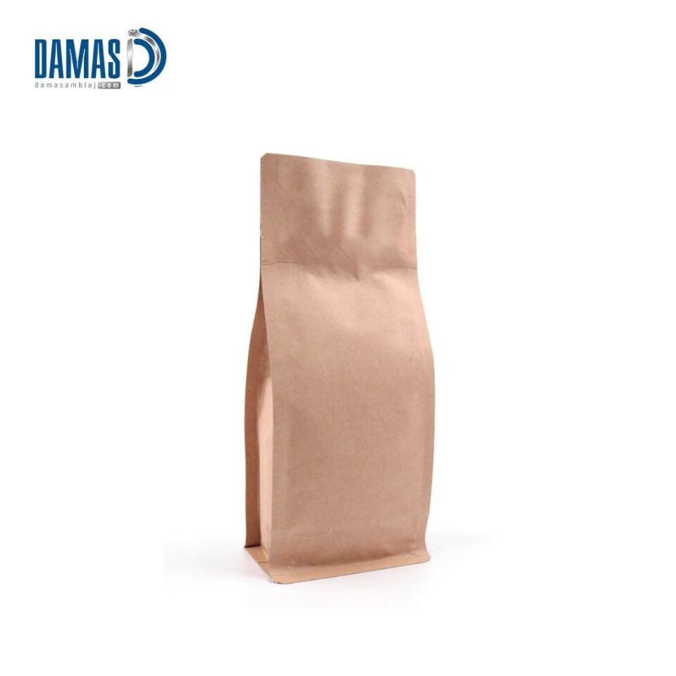 Kraft Metalize Flat Bottom  ( Baskısız )