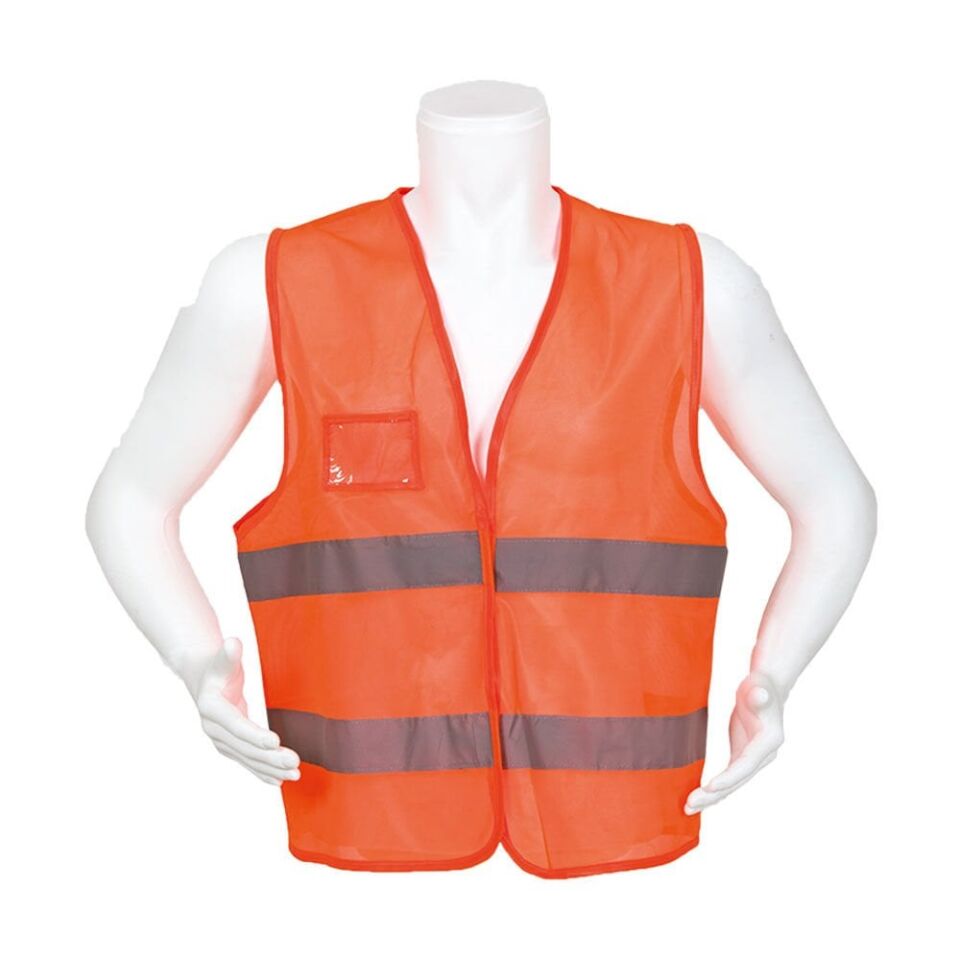 İkaz Yeleği (ÖZEL BASKI) XL - Tek Panel Renkli ( DTF ) - 50 adet - 20 x 28 cm Sırt Baskı - Turkuaz