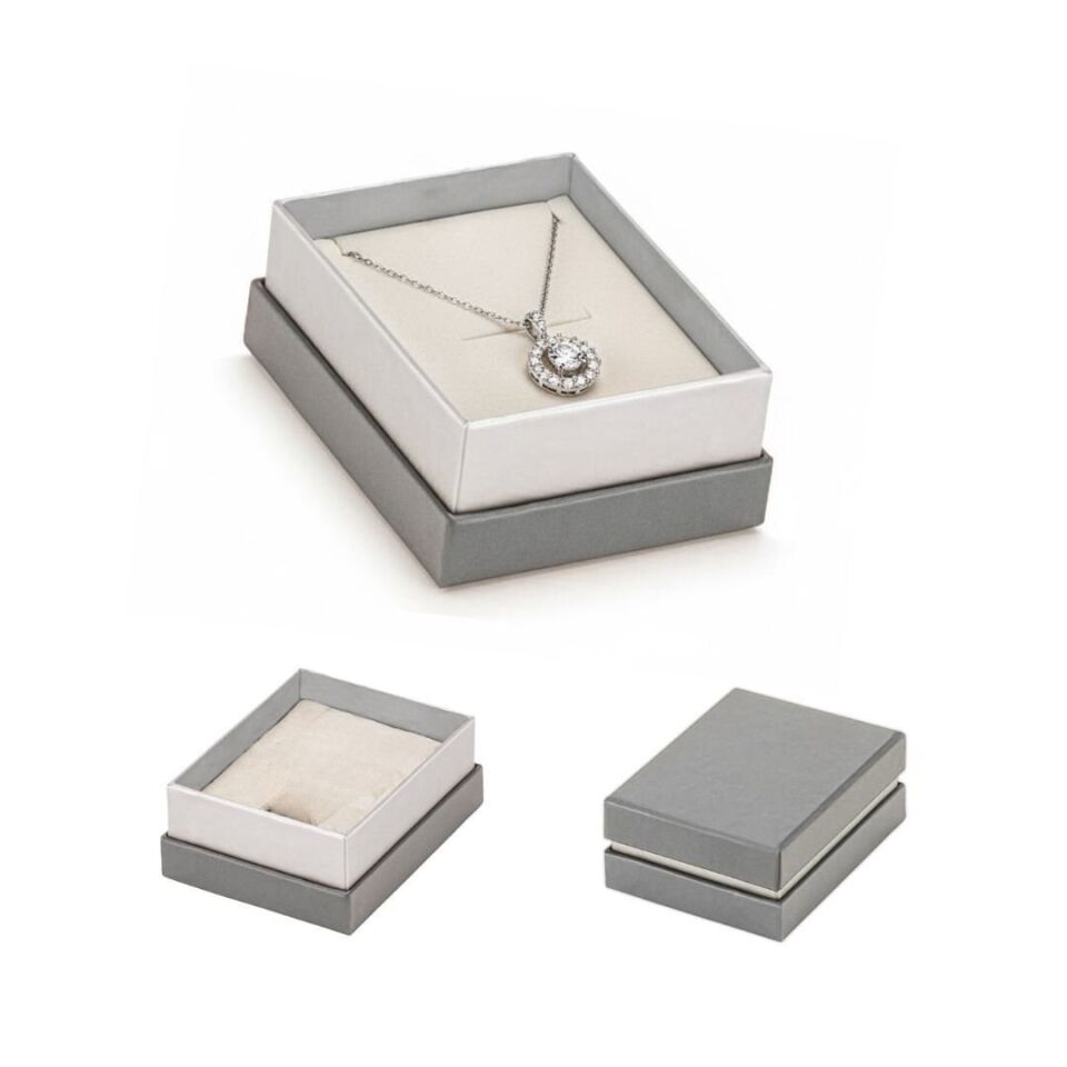 Mücevher Kutuları (Çift Kapaklı) 3.000 adet - 5.7 x 5.7 x 3.9 cm (Yüzük veya Küpe)