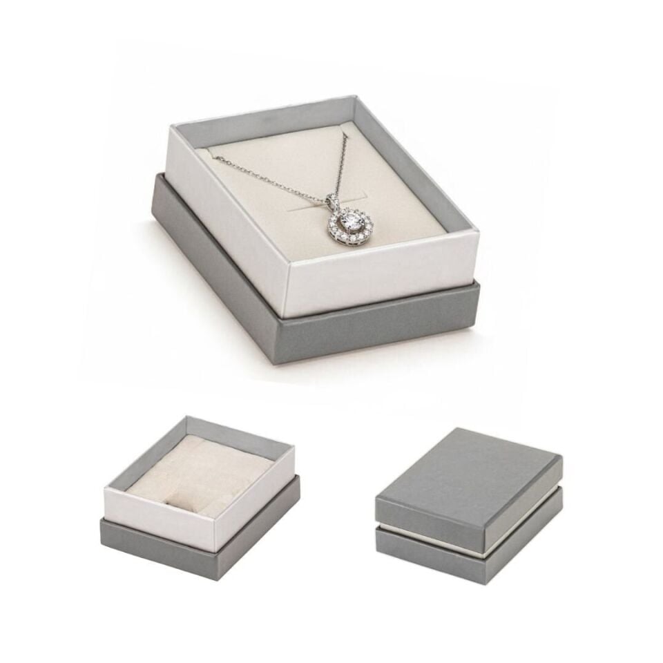 Mücevher Kutuları (Çift Kapaklı) 2.000 adet - 5 x 10 x 2.7 cm (Kolye / Alyans)