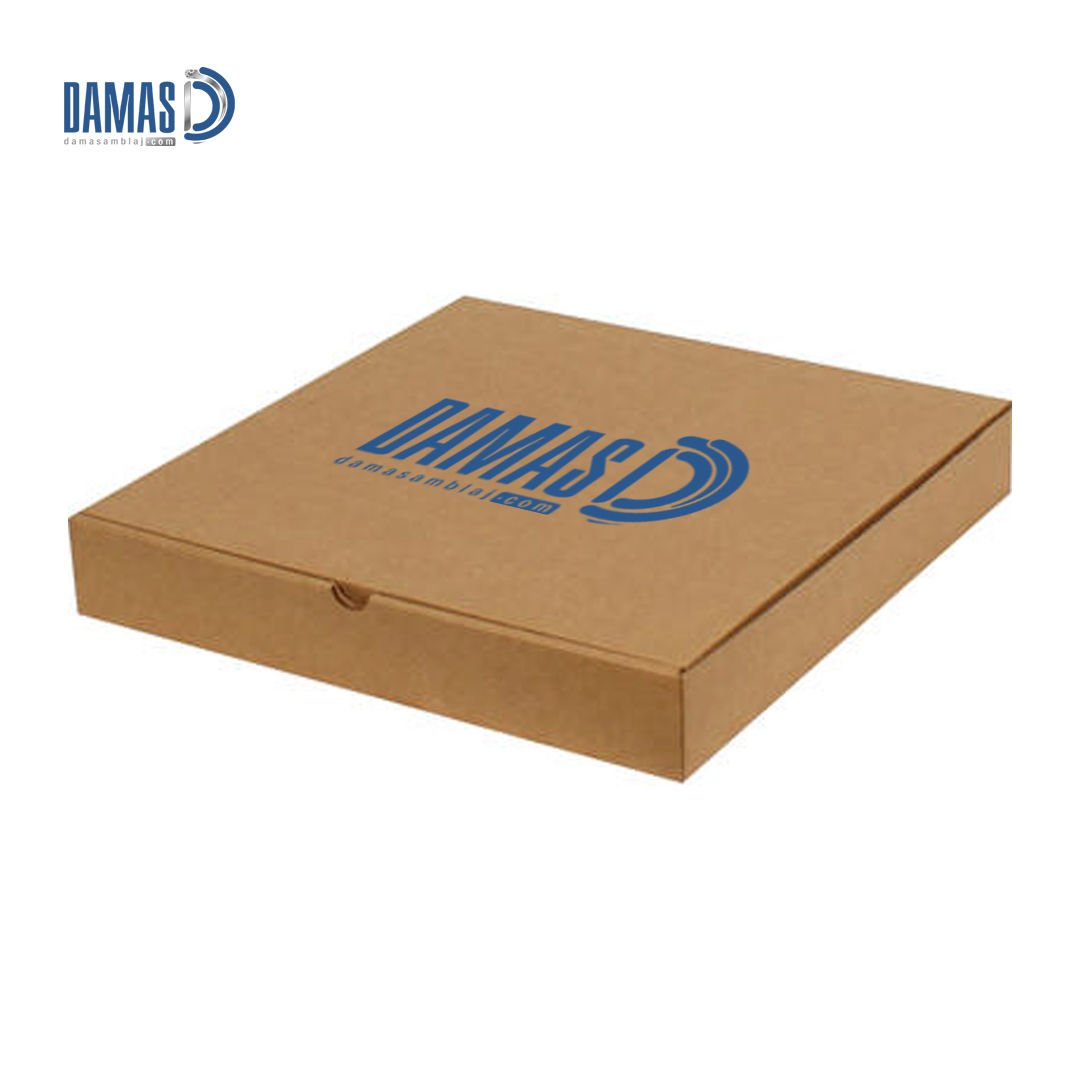 Pizza Kutusu Kraft ( Özel Logo Baskı )
