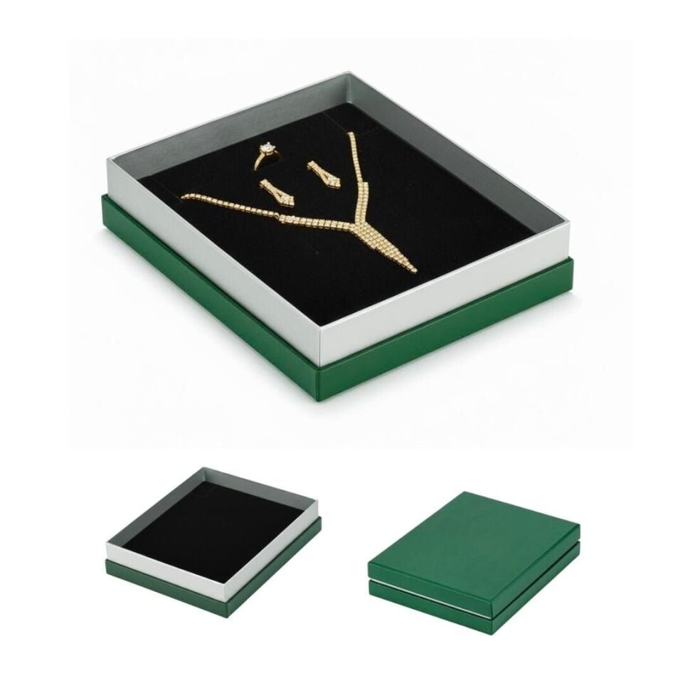 Mücevher Kutuları (Çift Kapaklı) 2.000 adet - 17.4 x 21.9 x 4.4 cm (Set)