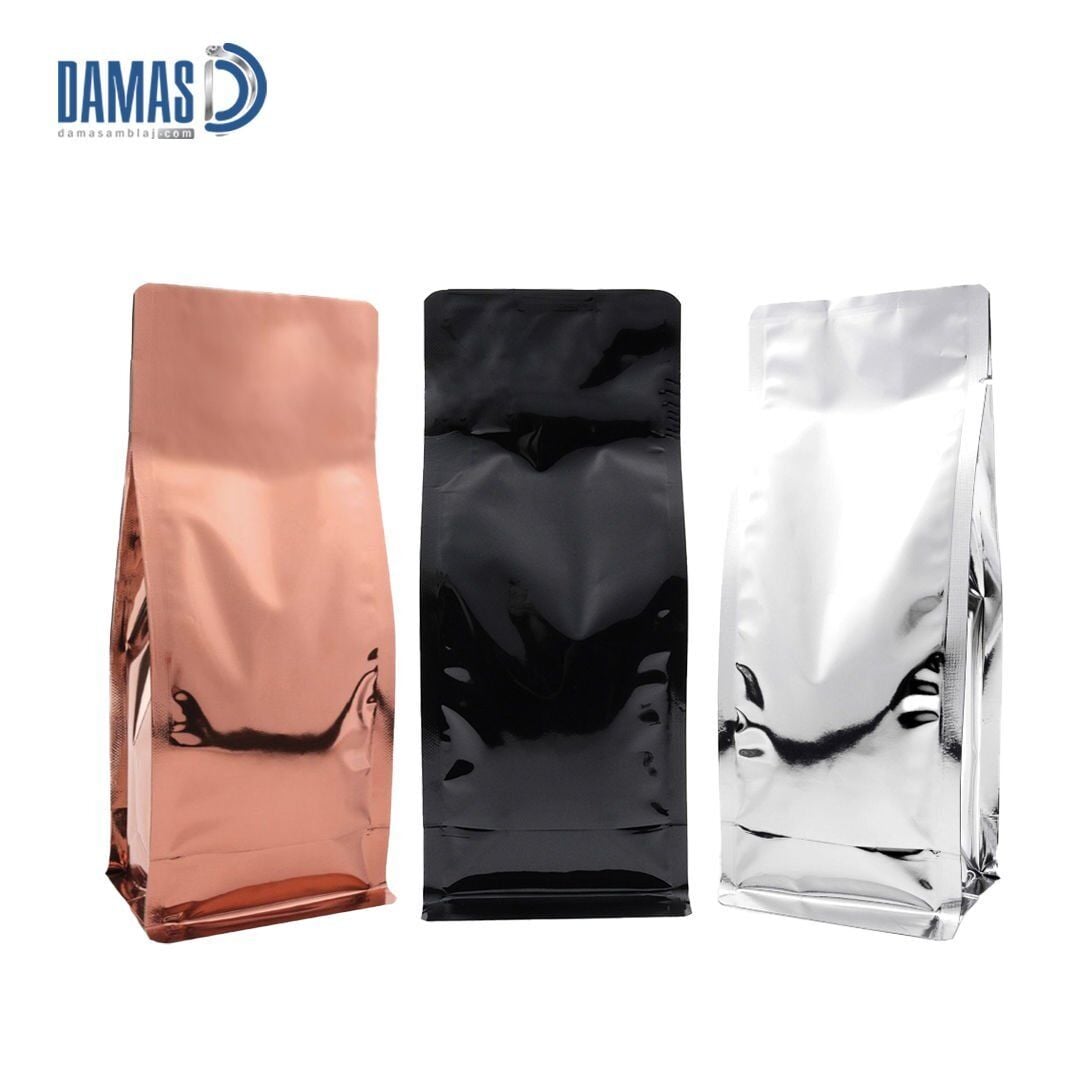 Parlak Renkli Metalize Flat Bottom ( Baskısız )